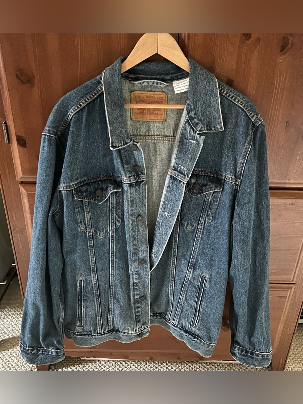 Levi's trucker jacket,  men's XXL
